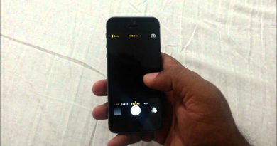 iPhone 5 bị hỏng camera trước và cách xử lý