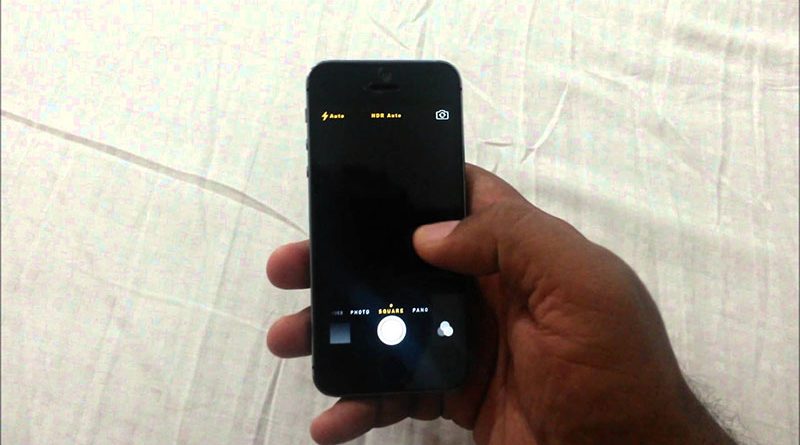 iPhone 5 bị hỏng camera trước và cách xử lý