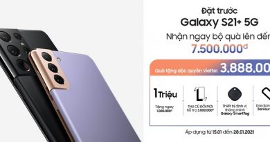 Đặt trước Samsung Galaxy S21 Ultra tại Viettel Store