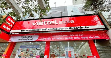 Hệ thống Viettel Store hiện có hơn 300 siêu thị điện máy trên toàn quốc