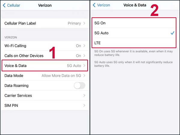 Cách bật 5G trên iPhone 12 Series (1)
