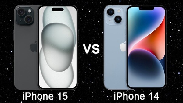 So sánh iPhone 14 và iPhone 15 có nhiều điểm tương đồng về thiết kế.