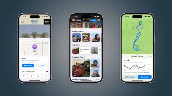 Ứng dụng Ảnh và Bản đồ đã được Apple cải tiến mạnh mẽ với giao diện mới