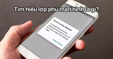 Lớp phủ màn hình OPPO F1S là gì? cách bật/tắt