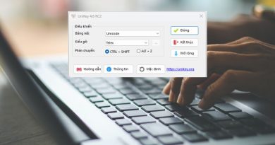 Phím tắt Unikey
