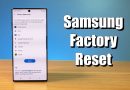 cách reset điện thoại samsung