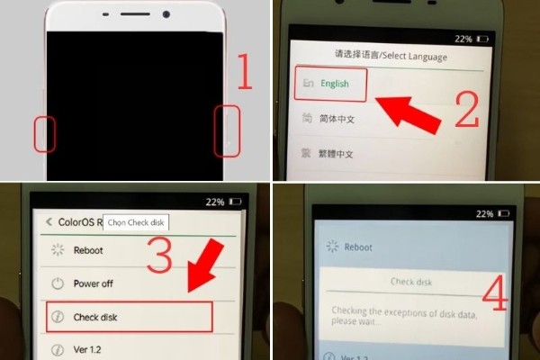 Các bước khởi động lại điện thoại bằng lệnh Reboot