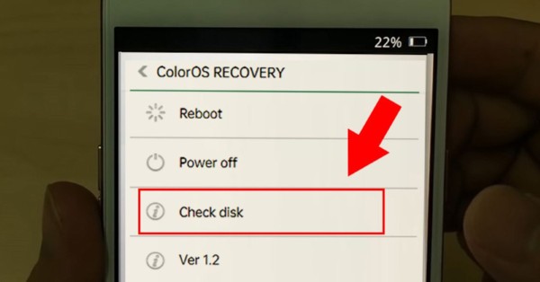 Chọn vào “Check Disk”