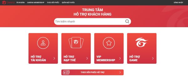 Xóa liên kết Facebook với Garena bằng Garena Support