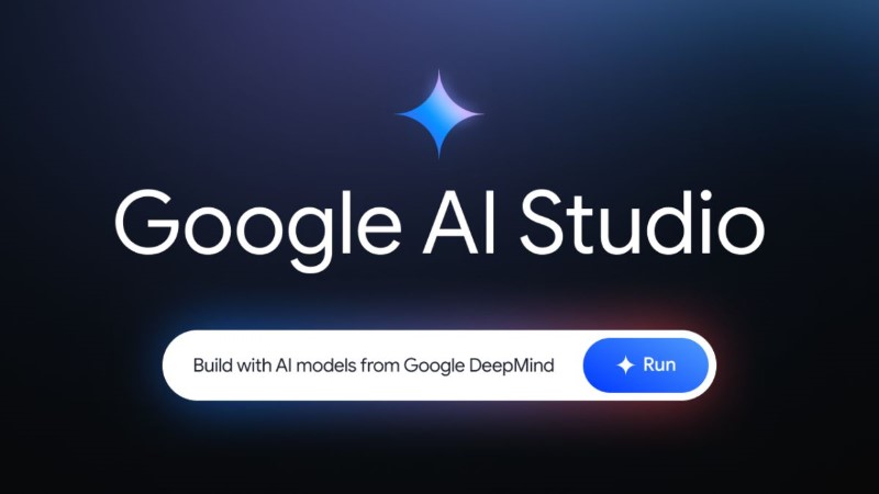 Google AI Studio được phát triển bởi Google