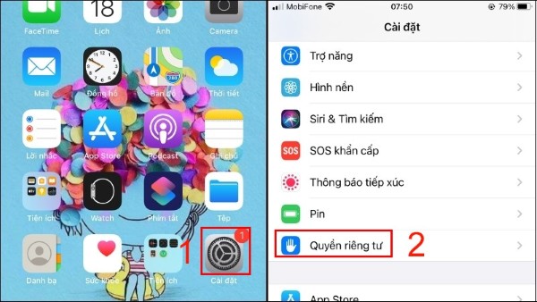 Chọn Dịch vụ định vị
