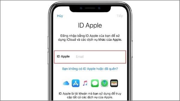 Kiểm tra thông tin tài khoản Apple ID