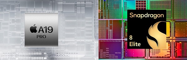 So sánh Apple A19 Pro với Snapdragon 8 Elite