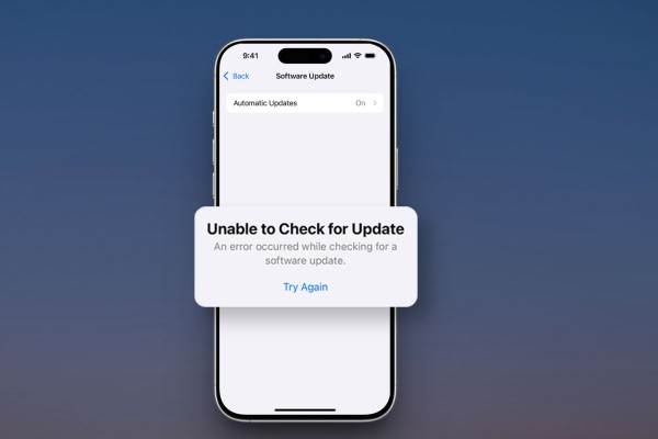 Lỗi do quá trình nâng cấp iOS bị gián đoạn