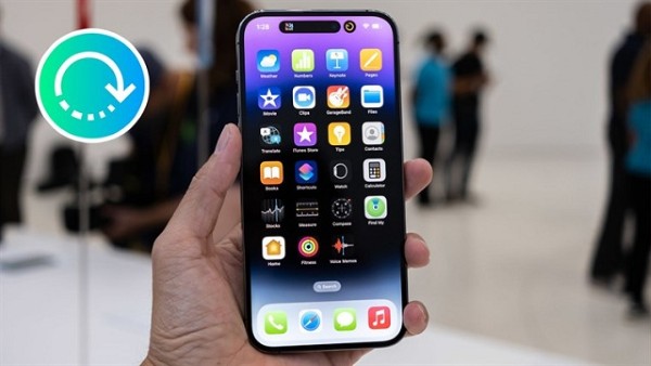 Tiến hành khởi động lại iPhone