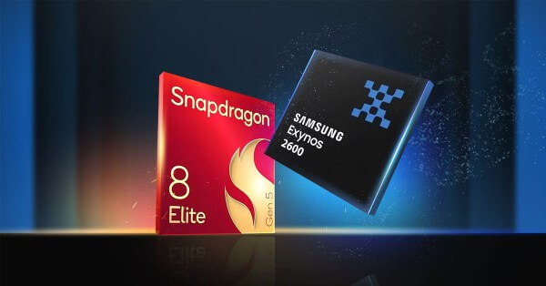 Galaxy S26 Plus có 2 tùy chọn chip Snapdragon 8 Elite Gen 5 và Exynos 2600