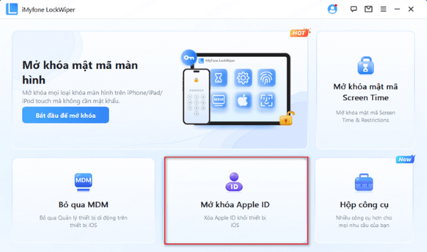 Truy cập website cung cấp dịch vụ mở khóa iCloud