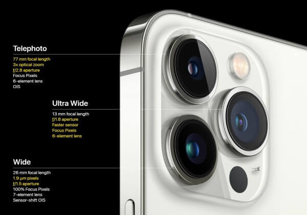 iPhone 15 Pro Max trang bị cảm biến chính 48MP 