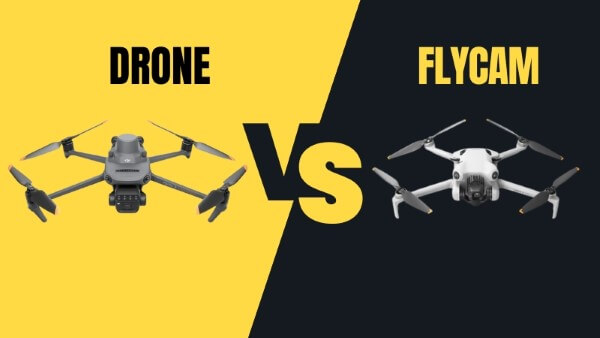 So sánh Drone và Flycam ở điểm giống nhau