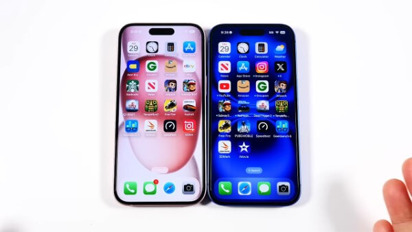 So sánh màn hình iPhone 15 và iPhone 16