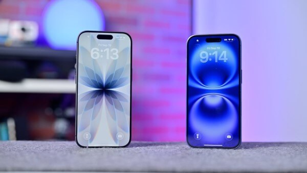 So sánh màn hình iPhone 16 và iPhone 17