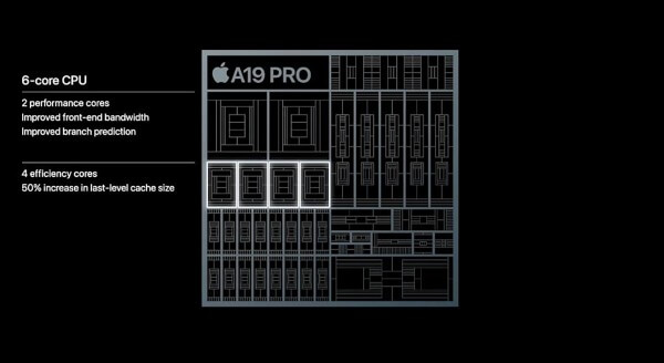 iPhone 17 Pro được trang bị chip A19 Pro