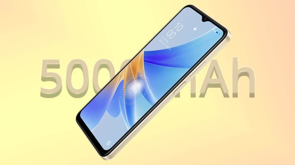 OPPO A17k sở hữu viên pin dung lượng 5.000 mAh