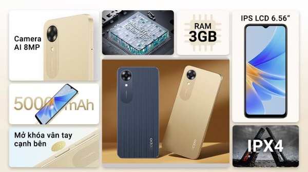 Những ưu điểm nổi bật của OPPO A17k