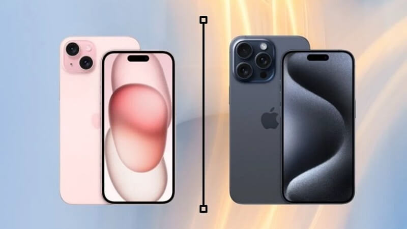 So sánh tổng quan iPhone 15 Plus và 15 Pro Max