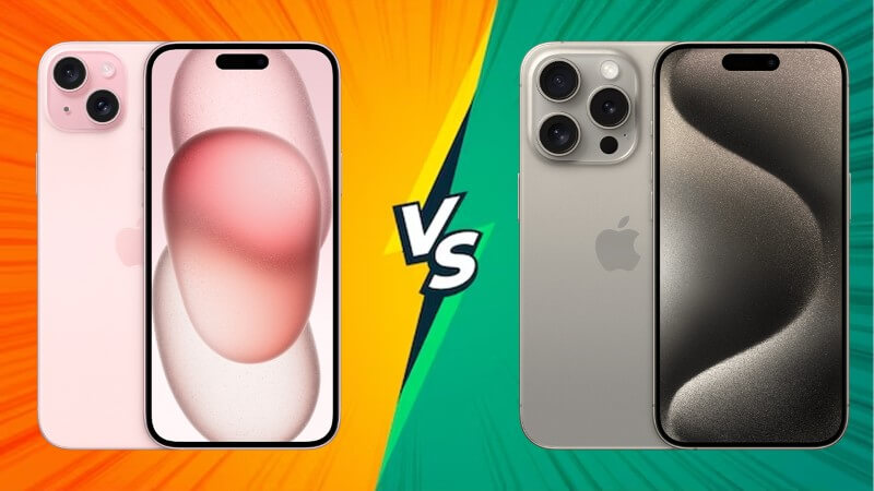 So sánh và lựa chọn iPhone 15 và 15 Pro