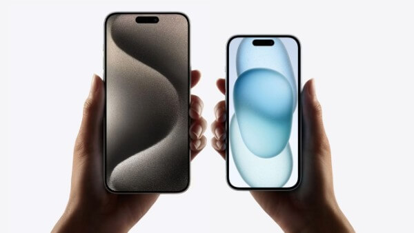 So sánh màn hình iPhone 15 và 15 Pro Max