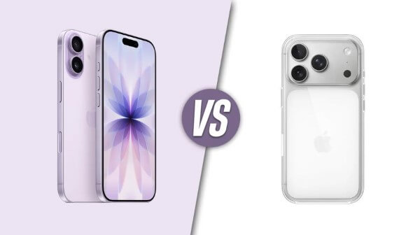 So sánh thiết kế iPhone 17 và iPhone 17 Pro