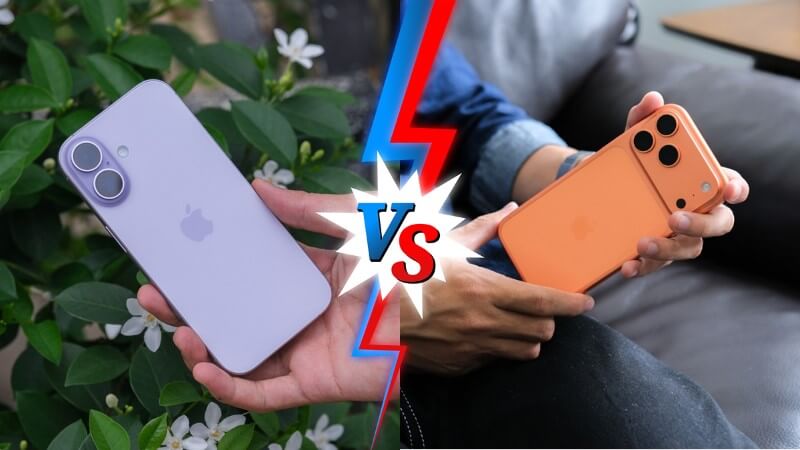 So sánh tổng quan iPhone 17 và iPhone 17 Pro Max
