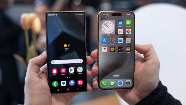 So sánh công nghệ màn hình trên điện thoại iPhone và Samsung
