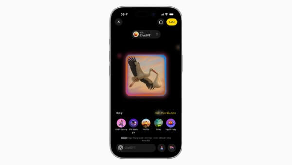 Tạo hình ảnh AI dễ dàng với Image Playground và Genmoji