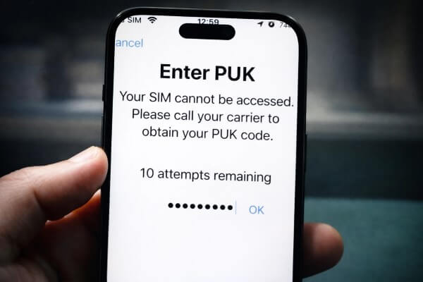 Cách nhập mã PUK trên iPhone để mở chặn SIM 