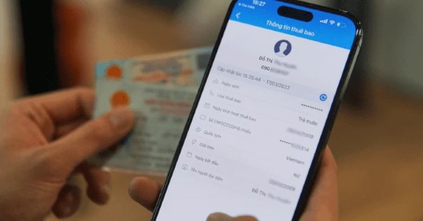 Cập nhật dữ liệu thông tin SIM theo yêu cầu